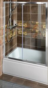 Polysan Deep sprchové dvere 120 cm posuvné chróm lesklá/priehľadné sklo MD1216