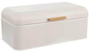 Whiteline Chlebník 42 × 24 × 16,5 cm, plech/bambus ORION 152460