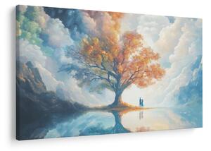 Obraz – Strom života a lásky (90x60 cm)