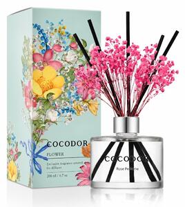 Aroma difuzér Cocodor Rose Perfume s vôňou ruží 200 ml