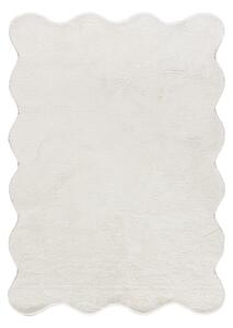Biely prateľný koberec 160x230 cm Mellow – Universal
