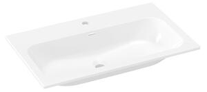 Nábytkové umývadlo Ravak Chrome Slim 80,5x49 cm otvor pre batériu uprostred XJX01180002