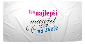 Sablio Uterák Ten najlepší manžel na svete - 30x50 cm