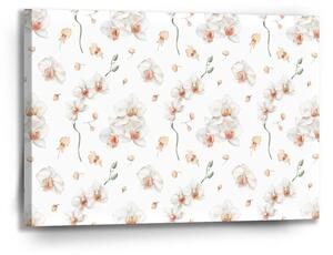 Sablio Obraz Biela orchidea - 90x60 cm