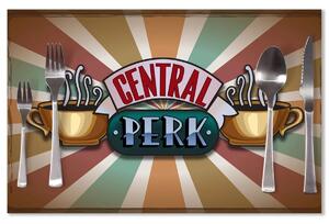 Sablio Prestieranie Seriál Priatelia CENTRAL PERK Abstrakcia: 40x30cm