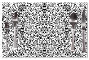 Sablio Prestieranie Biele mehendi: 40x30cm