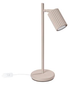 Taupe kovová stolová lampa (výška 43 cm) Gleam – Sollux