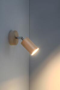 Sollux Lighting Berge nástenná lampa 1x40 W chrómová-hnedá SL.0701
