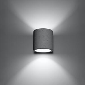 Sollux Lighting Orbis nástenná lampa 1x40 W sivá SL.0486