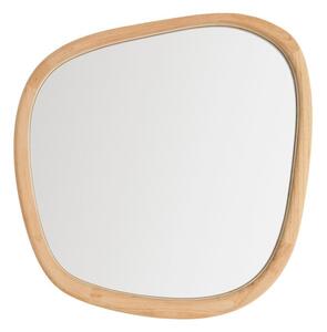 Nástenné zrkadlo s dreveným rámom 45,5x47 cm Alura – Kave Home