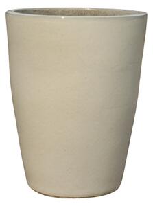 Keramicky kvetináč Mazarin - Krémový M (27 x 34 cm)
