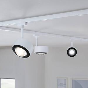 Paulmann URail LED-bodové svetlá Aldan, 3 000 K, signálna biela, Biela / opálová, Obývacia izba / jedáleň, kov, Moderný, Koľajnicový systém