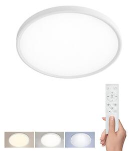 SOLIGHT LED osvetlenie s diaľkovým ovládačom Estela White UGR 40W, 4300lm, 40cm, URG