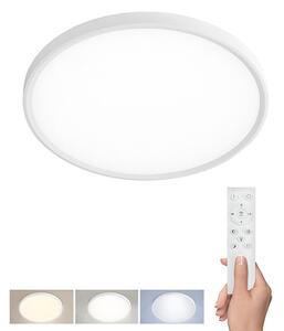 SOLIGHT LED osvetlenie s diaľkovým ovládačom Estela White 50W, 5400lm, 60cm, URG