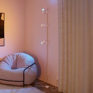 Paulmann URail LED-bodové svetlo Luxe, ZigBee, signálna biela, GU10, Biela / opálová, Obývacia izba / jedáleň, Plast, Moderný