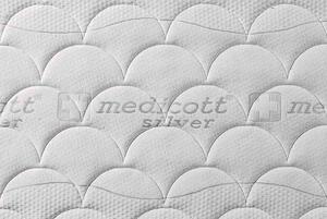 BENAB MULTI S7 tuhý taštičkový matrac (vysoká nosnosť) 85x200 cm Poťah Medicott Silver