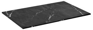 SAPHO SKARA stôl Rockstone 71,2x12x46cm, čierna farba CG025-0598