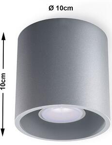 Sollux Lighting Orbis stropné svietidlo 1x40 W sivá SL.0018