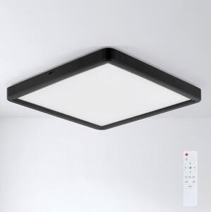 Brilagi -LED stmievateľné stropné svietidlo ESTELA SQUARE LED/36W/230V 31x31 cm čierna+DO