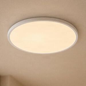 Nordlux Stropné LED svetlo Oja Smart, biele, Ø 60 cm, Biela / opálová, Kuchyňa, Plast, Závesné svietidlo