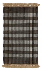 Čierny obojstranný/ručne tkaný koberec 60x90 cm Barani – Kave Home