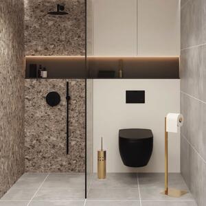 Baltica Design Tube toaletná kefa postavené zlatá 5904107906133