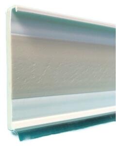 Döllken , Soklová lišta PSL 25669 0101 white 250 cm, 2500x58x11,8 mm, biela