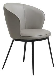 Sivé kreslo Unique Furniture Gain