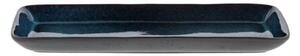 Servírovacia keramická tácka 14x38 cm Gastro Dark Blue/Black – Bitz