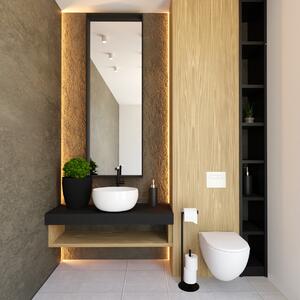 Baltica Design Kari stojan na toaletný papier čierna 5904107905983