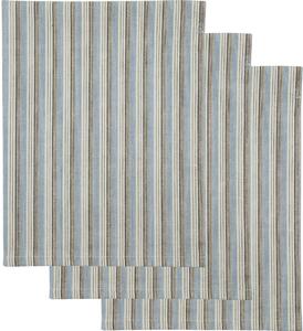 Bavlnená utierka Cook Blue/Sand – set 3 ks