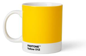 Žltý hrnček Pantone, 375 ml