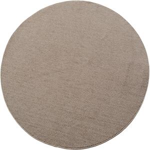 Ayyildiz , Kusový koberec Helix 2200 beige kruh, 120x120, béžová, chodba / predsieň