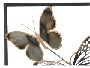 Kovová nástenná dekorácia Mauro Ferretti Butterflies