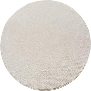 Ayyildiz , Kusový koberec Helix 2200 cream kruh, 120x120, béžová, chodba / predsieň