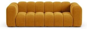 Žltá pohovka 228 cm Lupine – Micadoni Home