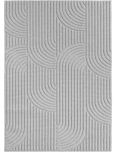Ayyildiz , Kusový koberec Helix 2201 silver, 120x170, šedá, chodba / predsieň