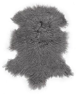 Sivá kožušina z tibetskej ovce Selection, 60 x 90 cm
