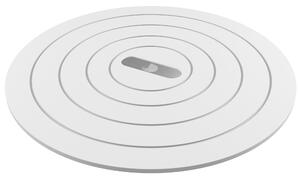 CERANO - Silikónová podložka kruhová - biela - Ø200 mm