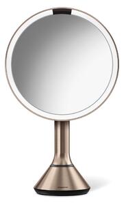 Kozmetické zrkadlo s osvetlením/zväčšovacie (5x) ø 20 cm Sensor – simplehuman