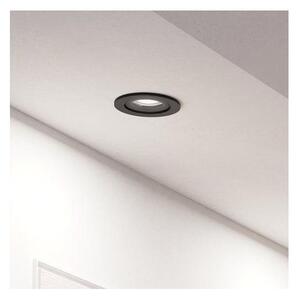Eglo 902243 - LED zapustené podhľadové bodové svietidlo BARRANCO 1xGU10/4,5W/230V čierne