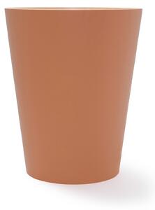Umbra - Odpadkový kôš Woodrow - oranžová/prírodná - 27,9x22,9x22,9 cm