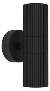 Eglo 902038 - Vonkajšie nástenné svietidlo TOMELLOSO 2xGU10/28W/230V IP44 čierna