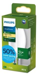 LED žiarovka ULTRAEFFICIENT Philips B35 E14/1,2W/230V 2700K