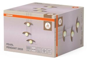 Osram - Luster na lanku DECOR PEARL 3xG9/5W/230V béžový
