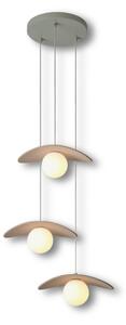 Osram - Luster na lanku DECOR PEARL 3xG9/5W/230V béžový