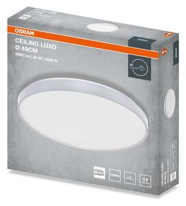 Osram - LED stropné svietidlo CEILING LUXO LED/36W/230V pr. 49 cm strieborná