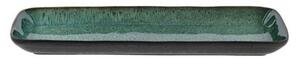 Servírovacia keramická tácka 14x38 cm Gastro Green/Black – Bitz