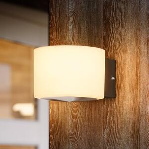 Philips LED vonkajšie nástenné svietidlo Otis UE, biela, oceľ, IP44