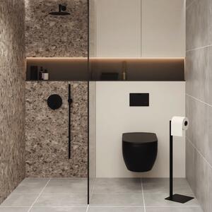 Baltica Design Trin stojan na toaletný papier čierna 5904107906089